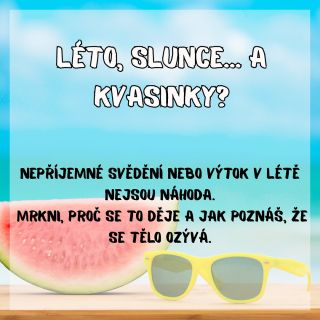Léto, slunce… a kvasinky? 😬 Možná to znáš. Těšíš se na koupání, dovolenou a volnost. A místo toho řešíš pálení, svědění...